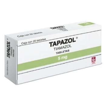 TAPAZOL (TIAMAZOL) 5MG 20TABLETAS
