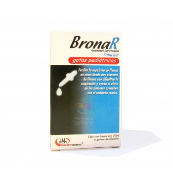 BRONAR (LORATADINA/AMBROXOL)PEDIATRIC SOL. 30ML