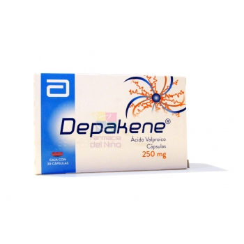 DEPAKENE (ACIDO VALPROICO) 250MG 30CAPSULAS