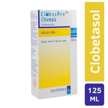 CLOBEXPRO (CLOBETASOL) 0.05% SHAMPOO 125ML - This product is available only to customers within Mexico