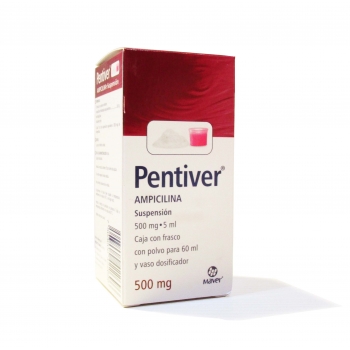 PENTIVER SUSP (AMPICILIN) 500MG 60ML *THIS PRODUCT IS ONLY AVAILABLE IN MEXICO