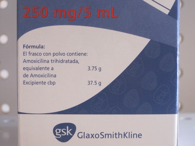 amoxil de 500 mg susp 75 ml