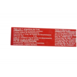 ALIN (DEXAMETHASONE) 8MG/2ML INJECTABLE SOLUTION - MEXIPHARMACY ...