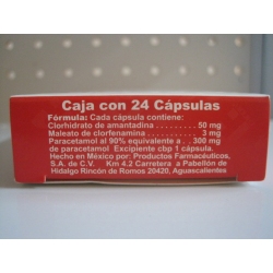 ANTIFLU-DES 24CAPS - MEXIPHARMACY - PHARMACY ONLINE IN MEXICO OF BRAND NAME  & GENERIC MEDICATIONS, DRUG STORE IN MEXICO, MEDICINES ONLINE, PHARMACY IN  MEXICO / Anointed By God