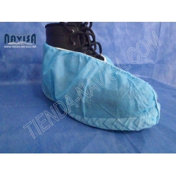 CUBREZAPATO O ZAPATON AZUL C/ANTIDERRAPANTE TAMAÑO XL. UNIDAD C/50 PRS.