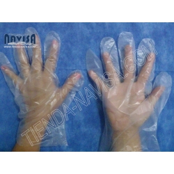 GUANTE DE POLIPAPEL (POLIETILENO) UNIDAD C/1000 PZ.