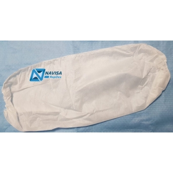 MANGA DESECHABLE BLANCA DE 18